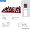 Cooktop 5 Bocas À Gás com Tripla Chama Superautomático Suggar Bivolt - 6