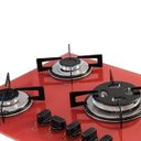 Ver imagem 3 de Cooktop 5 Bocas À Gás com Tripla Chama Superautomático Suggar Bivolt