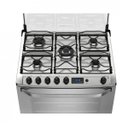 Ver imagem 3 de Fogão 5 Bocas Electrolux 76sas com Timer e Relógio Digital Automático Bivolt