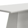 Conjunto Sala de Jantar Mesa Tampo MDF/Vidro Branco 6 Cadeiras Pampulha Leifer - 8