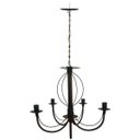 Ver imagem 4 de Luminária Envelhecida para Sala de Jantar com 5 Bocais para Iluminação