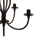 Ver imagem 3 de Pendente Moderno em Ferro para Decoração de Sala Simples Artesanal