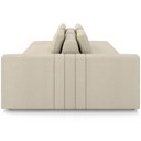 Ver imagem 7 de Sofá Ilha com Puff para Sala Living 265cm Amber M03 Linho Cru - Lyam Decor