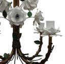 Ver imagem 4 de Lustre para Decoração de Quarto De Bebe Provençal Moderno Em Ferro - Branco & Verniz
