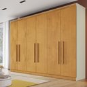 Ver imagem 1 de Guarda Roupa Oslo 6 Portas 4 Gavetas Mdf - Mademarcs