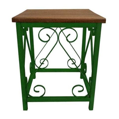 Mesinha Baixa Moderna para Quarto Infantil Decoração - Verde