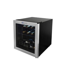 ADEGA CLIMATIZADA LYON 13 GARRAFAS INOX 220V SUGGAR AD1522IX - 3