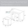 ADEGA CLIMATIZADA LYON 13 GARRAFAS INOX 220V SUGGAR AD1522IX - 4