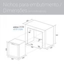 Ver imagem 4 de ADEGA CLIMATIZADA LYON 13 GARRAFAS INOX 220V SUGGAR AD1522IX