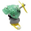 Ver imagem 1 de Gatinho Gato Moto Guidao Bike Som Buzina Luzes Led Capacete Fofo Sinalizaçao Passeio Segurança Bicic