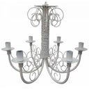 Ver imagem 1 de Luminária Pendente De Teto Para Cozinha Retro Provençal em Ferro