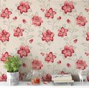 Ver imagem 1 de Papel De Parede Floral Delicado Lavável Vinil