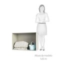 Ver imagem 4 de Maleiro Closet Ponte Solteiro 97cm Prime Plus Legno Crema
