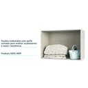 Ver imagem 3 de Maleiro Closet Ponte Solteiro 97cm Prime Plus Legno Crema