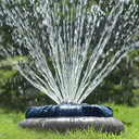 Ver imagem 2 de Irrigador Múltiplo Móvel 8 Jatos Sistema Click Jardim Cor Branco e Azul Durín