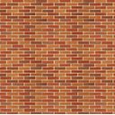 Ver imagem 2 de Papel de Parede Adesivo Pedra Tijolo Laranja e Marrom