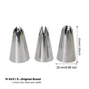 Ver imagem 5 de Bico de Confeiteiro para Cobertura de Bolo Walfos, Tamanho Grande, Dicas de Confeiteiro para Decoraç