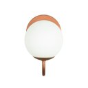Ver imagem 2 de Arandela Luminária Ignis P Globo 12 Cm Moderno Cobre 003