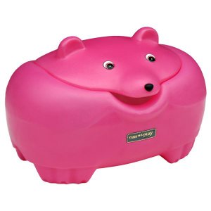 Baú Urso Rosa