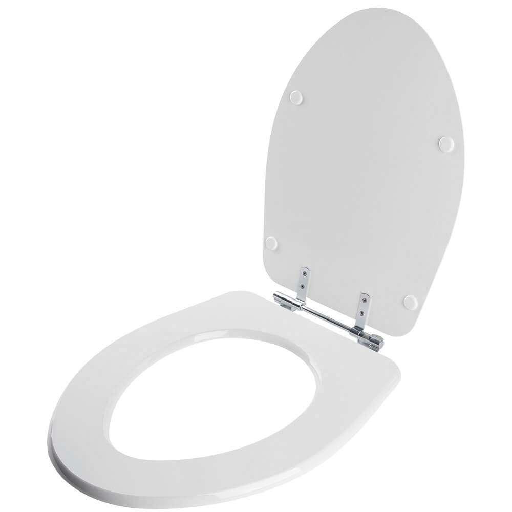 Assento Sanitário Poliester Antimicrobiano Victoria Branco para American Standard - 1