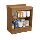 Ver imagem 3 de Balcão de Cozinha com Tampo 80 Cm Cb1223 Linha Ciela Kappesberg - Canela