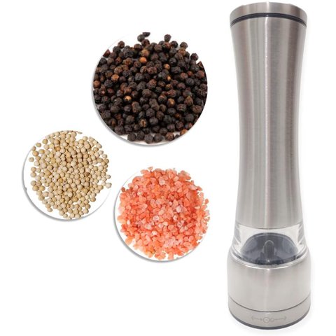 Moedor de Sal e Pimenta Chef Gourmet Aço Inox