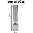 Ver imagem 5 de Moedor de Sal e Pimenta Chef Gourmet Aço Inox