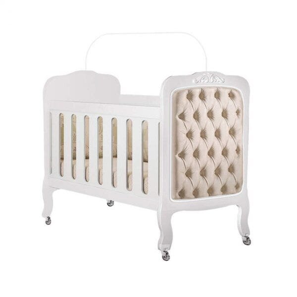 Berço Regulável com Captonê Provence Imperial New Planet Baby - 2