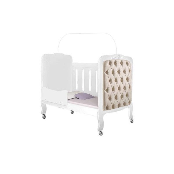 Berço Regulável com Captonê Provence Imperial New Planet Baby - 4