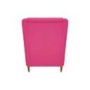 Ver imagem 4 de Kit 02 Poltronas Titânio Suede Pink
