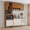 Ver imagem 1 de Cozinha Modulada Compacta 3 Peças com Torre Quente 2 Fornos Venaly