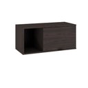 Ver imagem 1 de Armário Aéreo com Nicho e Porta Basculante 35x80x35cm Wlnp80 Terracota - Preto