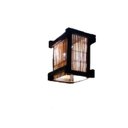 Ver imagem 1 de Arandela Luminária de Parede de Madeira Estilo Japonês Oriental Rustico Sala Quarto Hotel Pousada