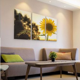 Quadro Margaridas em MDF - 3