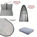 Ver imagem 3 de Forro Termico Metalizado - Tamanhos P - 35cm X 100cm - Aluminizado com Algodão com Espuma Acoplada F