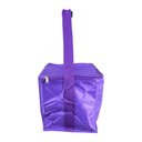 Ver imagem 2 de Bolsa Térmica Poliéster 24 Latas Praia Piscina Ziper Bel:roxo