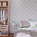 Ver imagem 2 de Papel de Parede Arabesco Bordado Gh Papel de Parede 3,3m