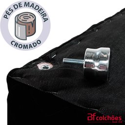 Cama Box Pet Bordado Em Matelassê Com Lençol Impermeável Branco Para Cachorros e Gatos 100x100x24cm - 7