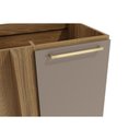 Ver imagem 3 de Módulo Cozinha Kappesberg Botanic Balcão Botanic M625 Canto Reto C- 1 Porta S-tampo 98cm Nogueira-