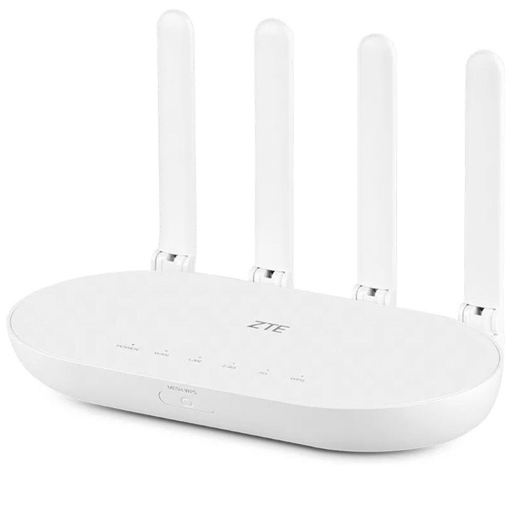 Roteador Wi-Fi ZTE ZT199 AC1200 - Gigabit - NetSphere™ EasyMesh - Beamforming - MU-MIMO - Smart