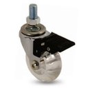 Ver imagem 1 de 2kit Rodinhas para Maquina de Costura Industrial com Freio