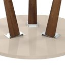 Ver imagem 7 de Mesa Lateral Alta Retrô Legs Patrimar Móveis