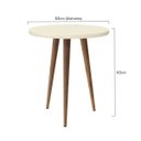 Ver imagem 3 de Mesa Lateral Alta Retrô Legs Patrimar Móveis