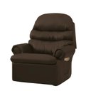 Ver imagem 2 de Poltrona Extensão de Cílios Reclinável Corino Luxuosa:marrom Corino