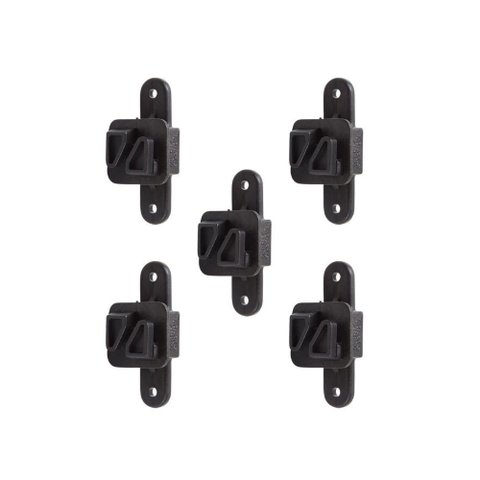 Kit 100 Fixadores Suporte Tipo W para Arame/fio Cercas Elétricas Stw - Zebu 35-3