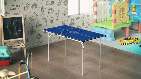 MESA DE TENIS DE MESA PING PONG MINI INDOOR SMALL VERT