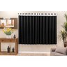 Cortina Para Quarto e Sala Preta 2m x 1,7m para Varão Simples - 1