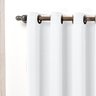 Cortina Blackout para Quarto e Sala 4M x 2,6M Varão Simples Branco - 2