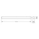 Ver imagem 4 de Luminária Sobrepor Taschibra Vetor Led Linear 35W Bivolt Branca 6500K Luz Branca