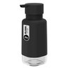 Porta Detergente 550ml Saboneteira Dispenser Álcool Gel Porta Sabonete Líquido Preto ou - 1
